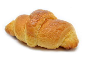 Image showing Fresh baked croissant