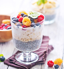 Image showing Chia pudding