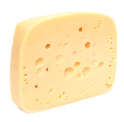 Image showing cheese on white