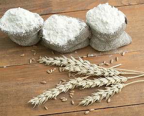 Image showing wheat on table