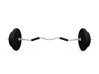 Image showing dumbbell isolated view