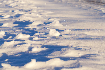 Image showing land covered with snow