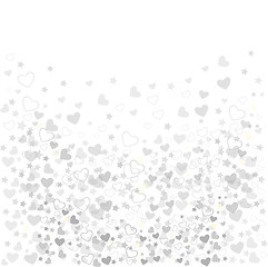 Image showing white background with hearts