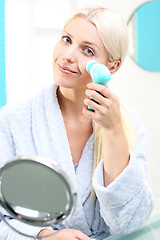 Image showing Brush to wash your face.