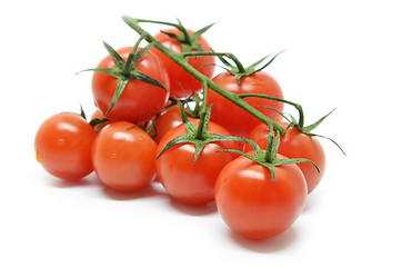 Image showing Red cherry tomato