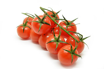 Image showing Red cherry tomato