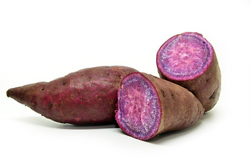 Image showing Purple sweet potato