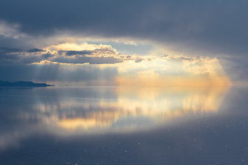 Image showing Salar de Uyuni desert, Bolivia