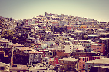 Image showing Valparaiso cityscape, Chile