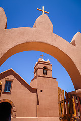 Image showing Church in San Pedro de Atacama, Chile