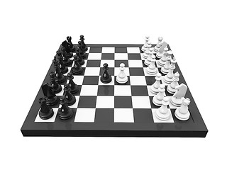 Image showing chess isolated view