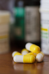 Image showing Capsules with medicines