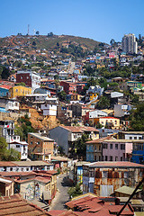 Image showing Valparaiso cityscape, Chile