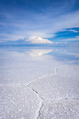 Image showing Salar de Uyuni desert, Bolivia