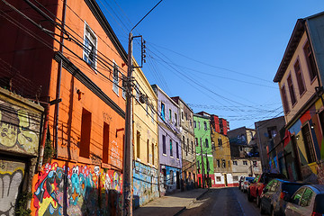 Image showing Valparaiso cityscape, Chile