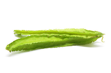 Image showing Winged beans on white background