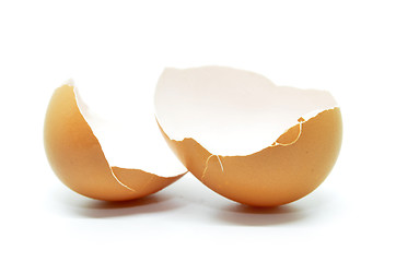 Image showing Broken egg shell