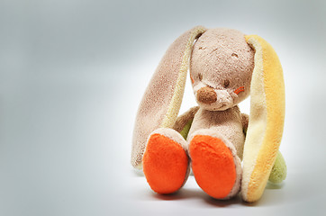 Image showing Fluffy rabbit toy 