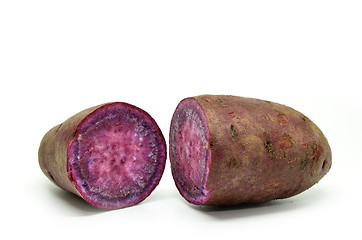 Image showing Purple sweet potato