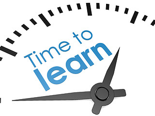 Image showing Time to learn