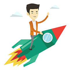 Image showing Business start up vector illustration.