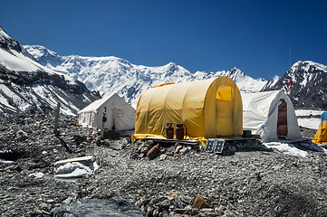 Image showing Tents in Kyrgystan