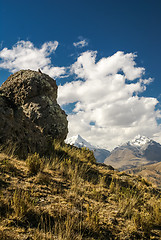 Image showing Large rock in Peru