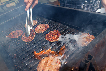 Image showing Meat for hamburgers