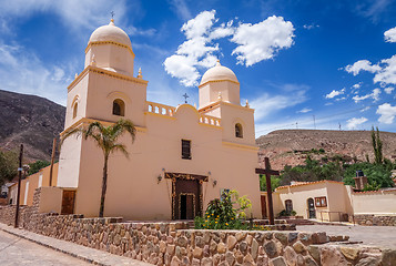 Image showing Tilcara church, Argentina