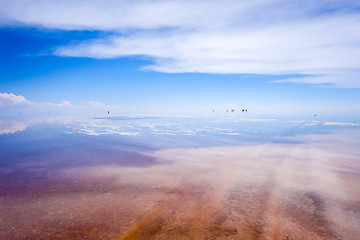 Image showing Salar de Uyuni desert, Bolivia