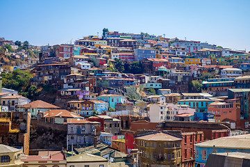 Image showing Valparaiso cityscape, Chile