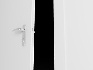 Image showing door into darkness view