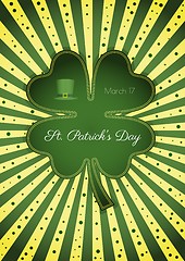 Image showing Saint Patrick\'s day celebration card