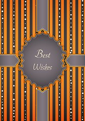 Image showing motivation retro best wishes sticker