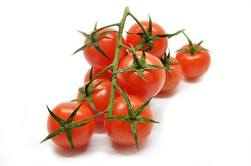 Image showing Red cherry tomato