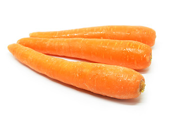 Image showing Carrot isolated on white background