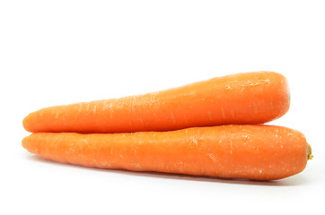 Image showing Carrot isolated on white background