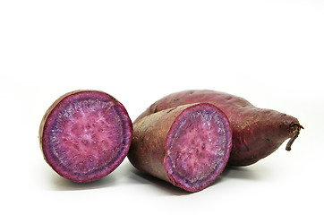 Image showing Purple sweet potato