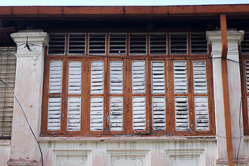 Image showing Window shutter from an old city of Georgetown