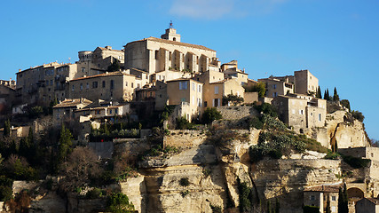 Image showing Hilltop village Gordes in the French Provence