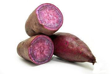 Image showing Purple sweet potato