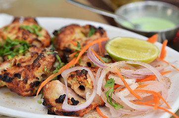 Image showing Chicken Malai Tikka