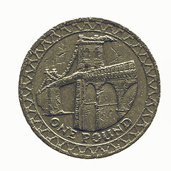 Image showing Vintage Coin isolated