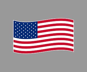 Image showing flag of united states