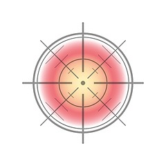 Image showing color target sign