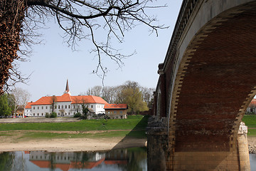 Image showing The bridge over the Kupa at Sisak, Croatia