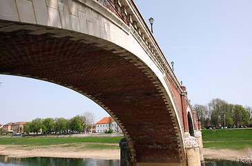 Image showing The bridge over the Kupa at Sisak, Croatia