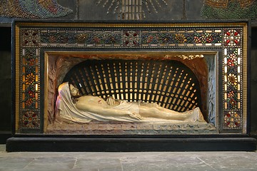 Image showing Jesus is laid in the Tomb