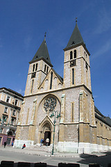 Image showing Sarajevo cathedral