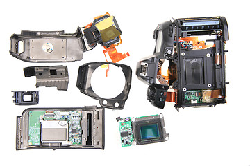 Image showing parts of dslr camera